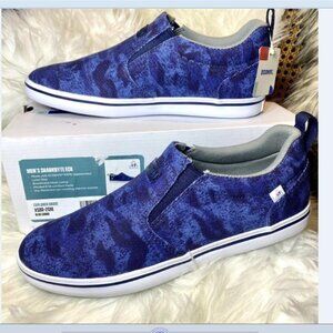 Xtratuf Men's Sharkbyte Sustainable Deck Shoe - Blue Camo Sz 10.5 New